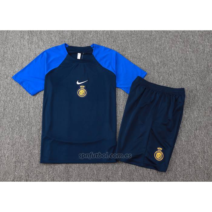 Chandal del Al Nassr Manga Corta 2024-2025 Azul - Pantalon Corto